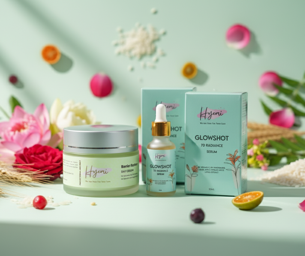 Hyemi Glowshot Serum + Hyemi Barrier Restore Day Cream Combo
