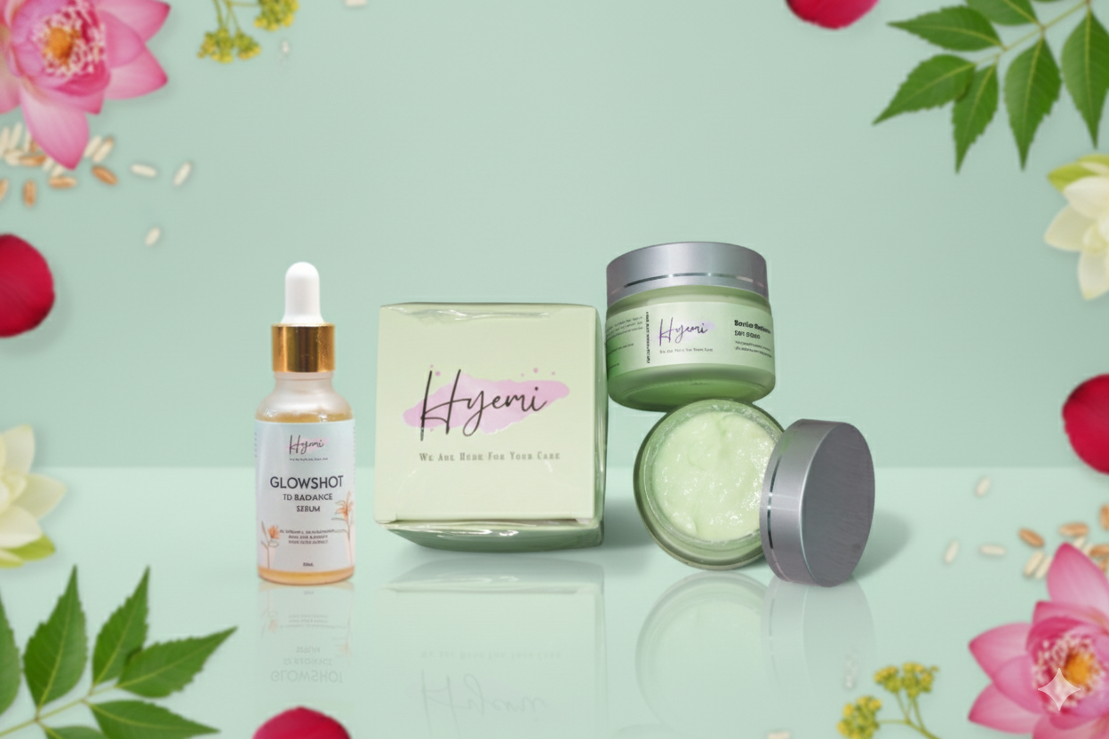 Hyemi Glowshot Serum + Hyemi Barrier Restore Day Cream Combo