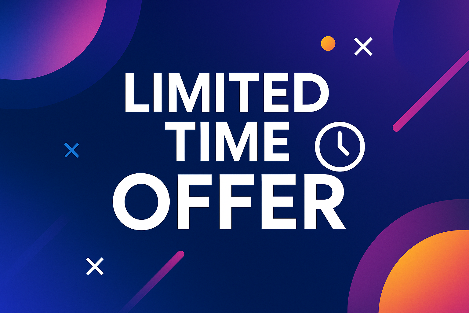 Limited Time offer