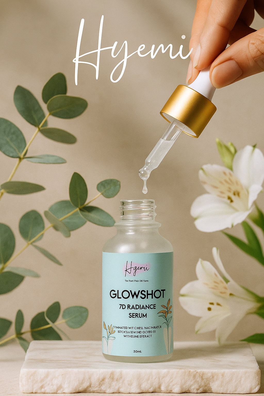 LTO Hyemi Glowshot 7D Radiance Serum with Korean White Lotus, Niacinamide, Kojic Acid and Vitamin C