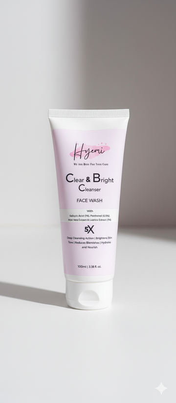 LTO Hyemi Clear & Bright Salicylic Acid Facewash powered by Panthenol and Licorice