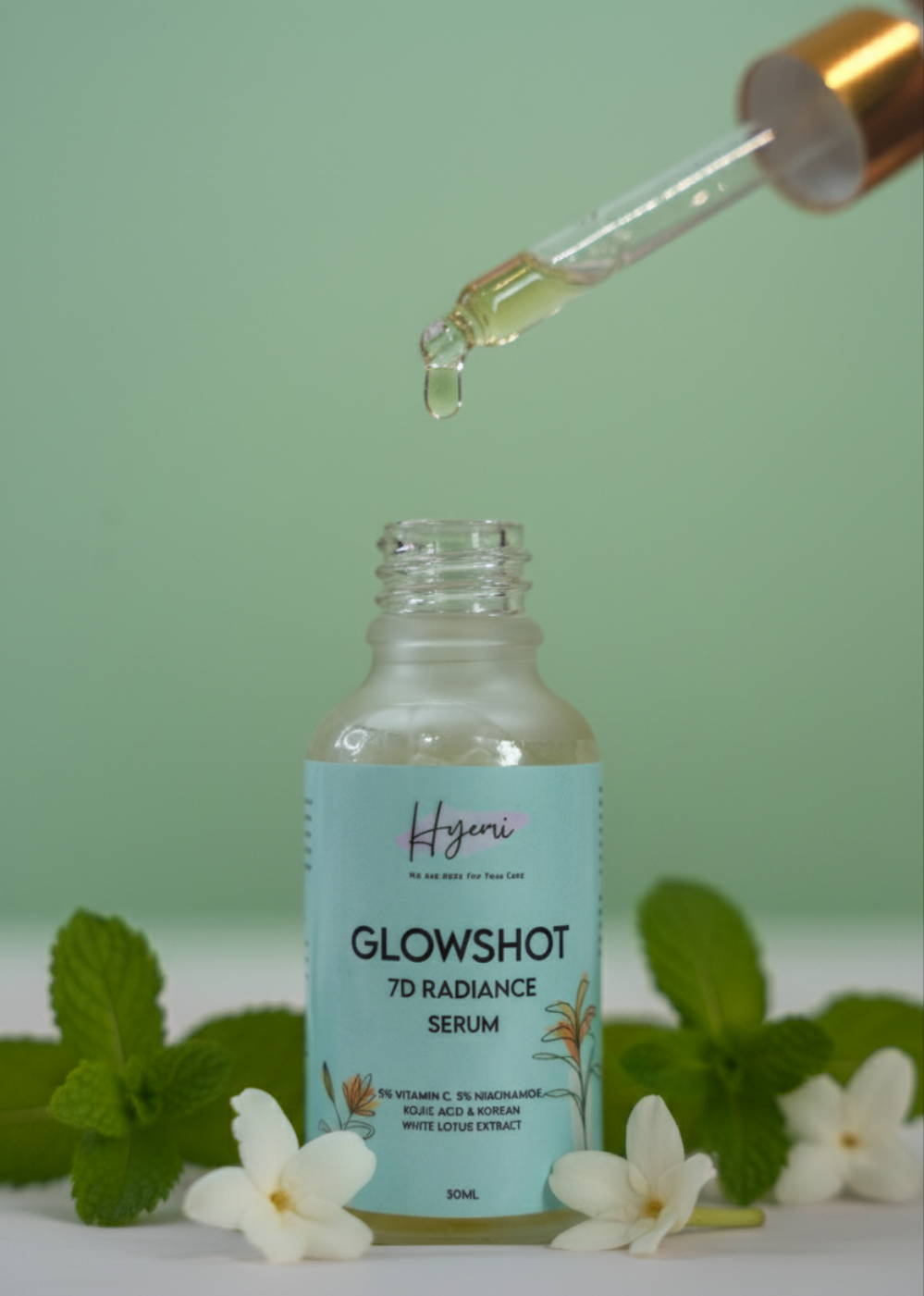 LTO Hyemi Glowshot 7D Radiance Serum with Korean White Lotus, Niacinamide, Kojic Acid and Vitamin C