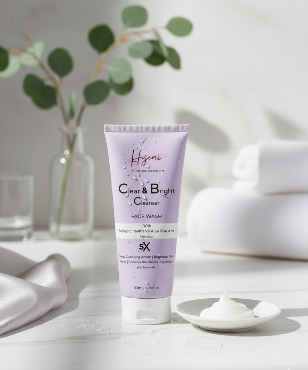 Hyemi Clear & Bright Salicylic Acid Facewash powered by Panthenol and Licorice