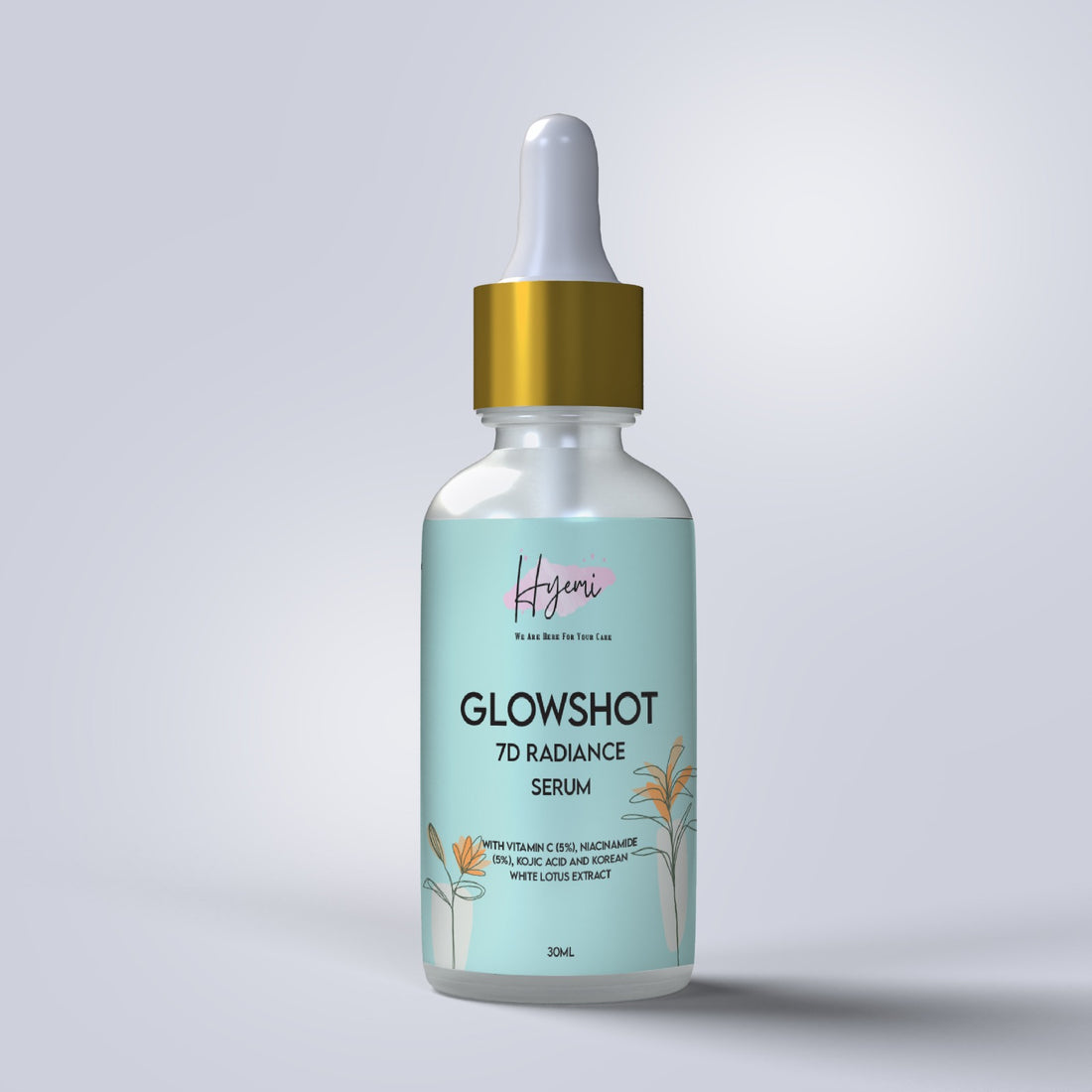 LTO Hyemi Glowshot 7D Radiance Serum with Korean White Lotus, Niacinamide, Kojic Acid and Vitamin C