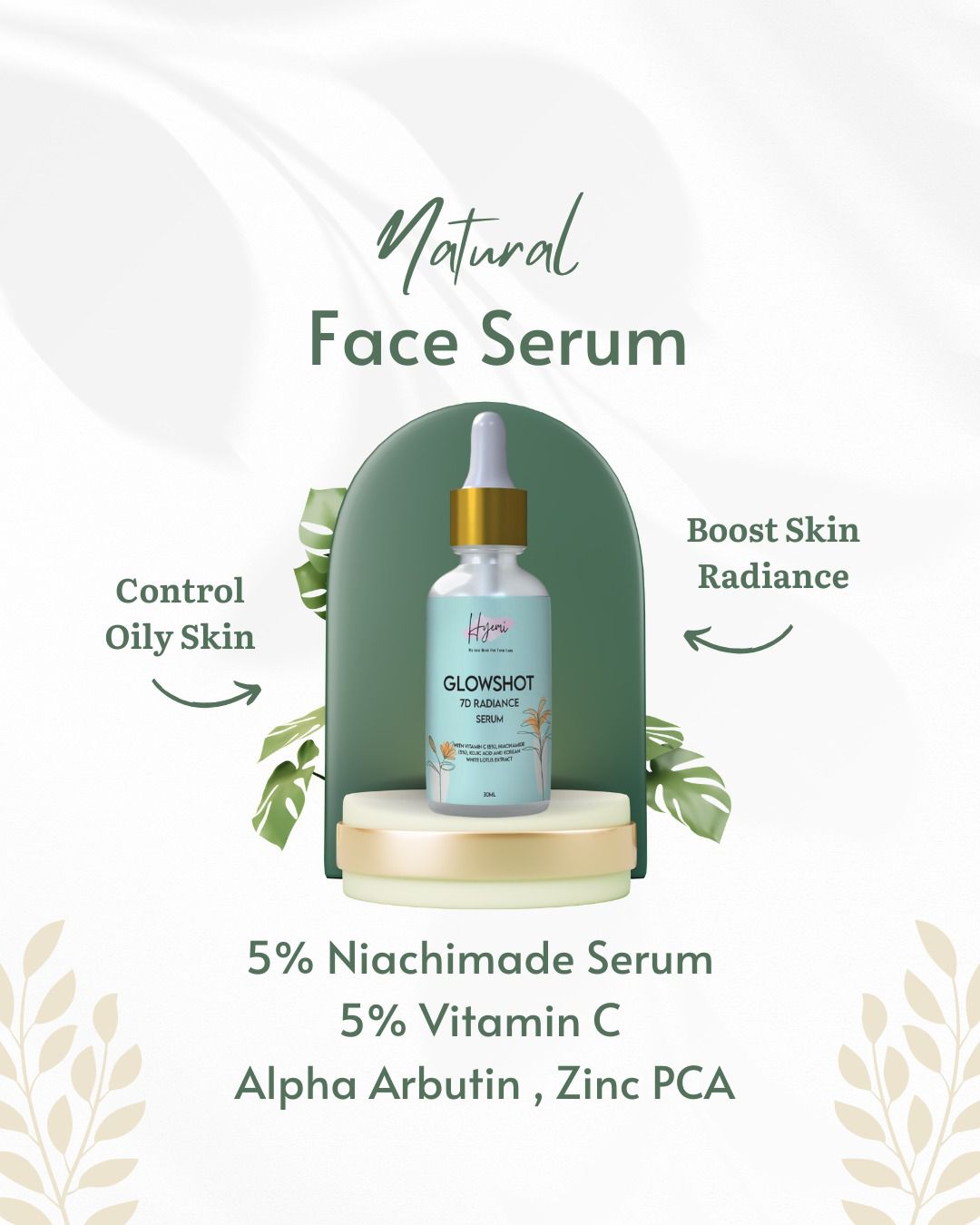 LTO Hyemi Glowshot 7D Radiance Serum with Korean White Lotus, Niacinamide, Kojic Acid and Vitamin C