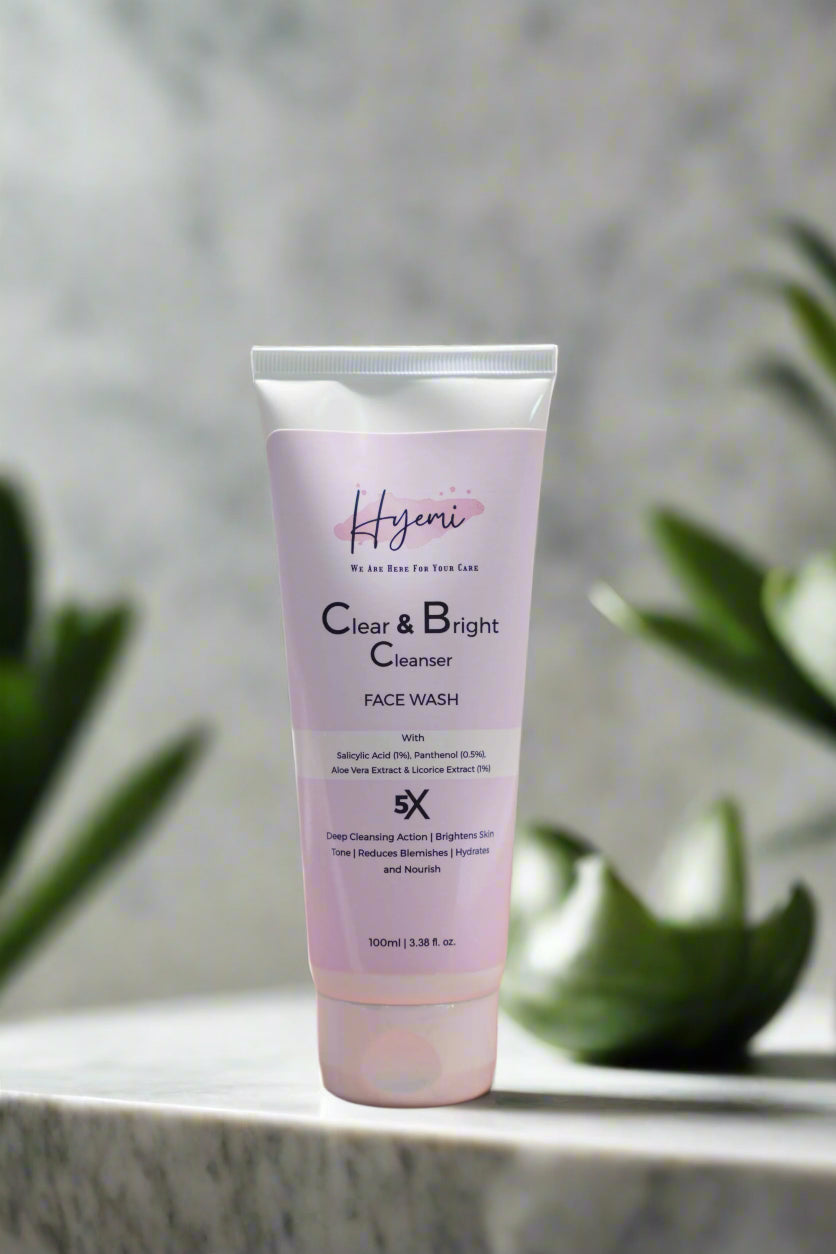LTO Hyemi Clear & Bright Salicylic Acid Facewash powered by Panthenol and Licorice