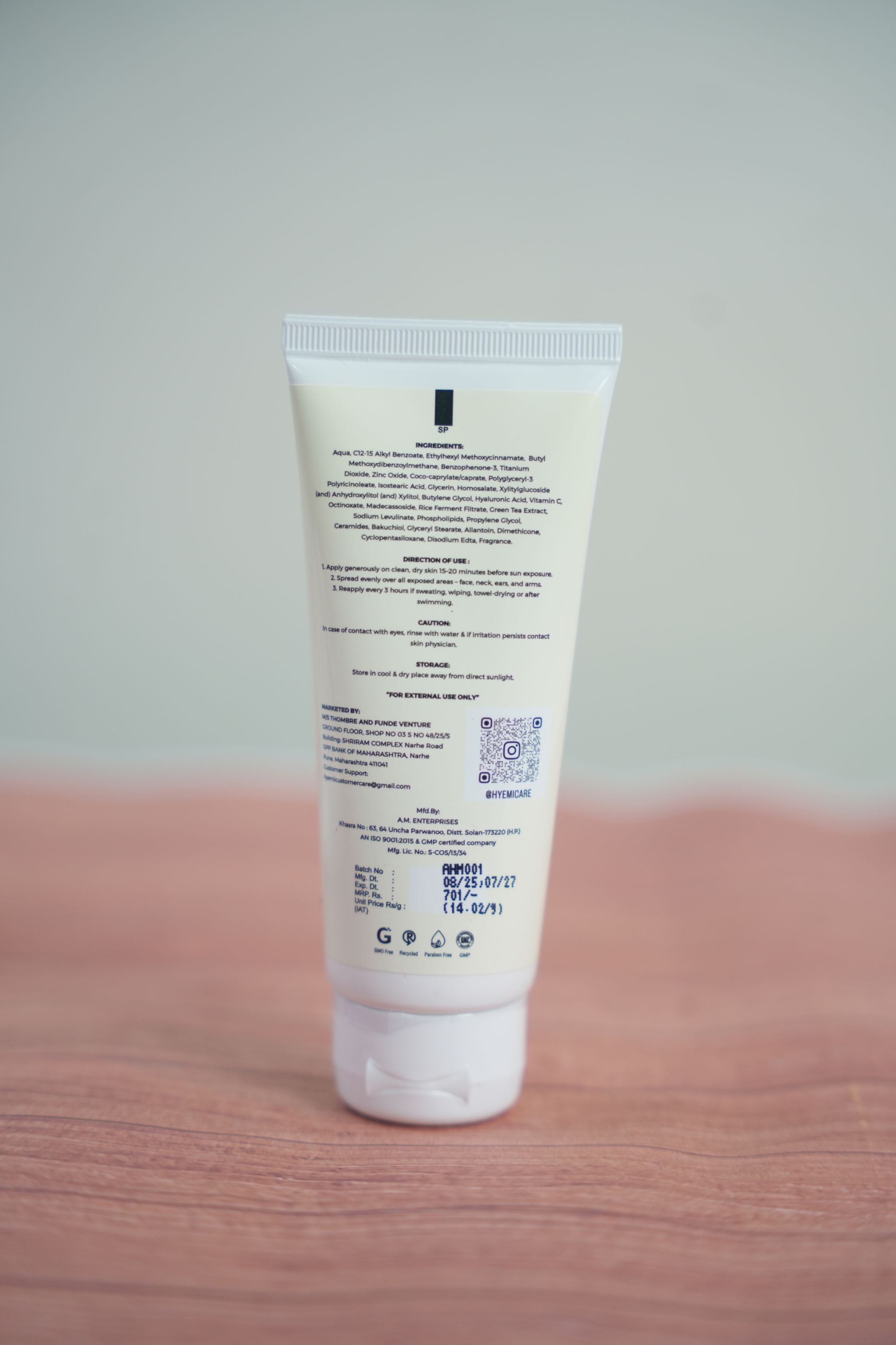 LTO Hyemi Clear & Bright Salicylic Acid Facewash powered by Panthenol and Licorice
